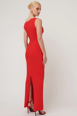 Inaya Gown - Cherry Red