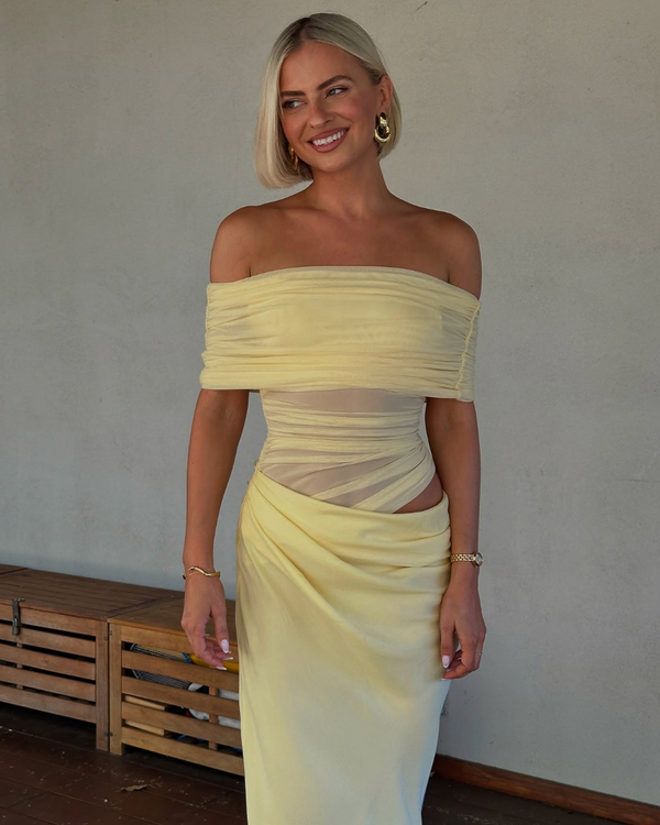 Nico Off Shoulder Maxi Dress